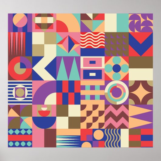 Cactus succulent: Sketch Style Doodle Poster (Vorne)