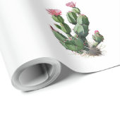 Cactus Succulent Tropical Geschenkpapier (Rolleneckpunkt)
