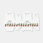 Cactus succulents Bachelorette Weekend Gastgeschen Geschenkschachtel (Ungefaltet)