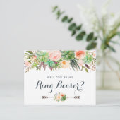 Cactus succulents floral greenerity feiertagspostkarte (Stehend Vorderseite)