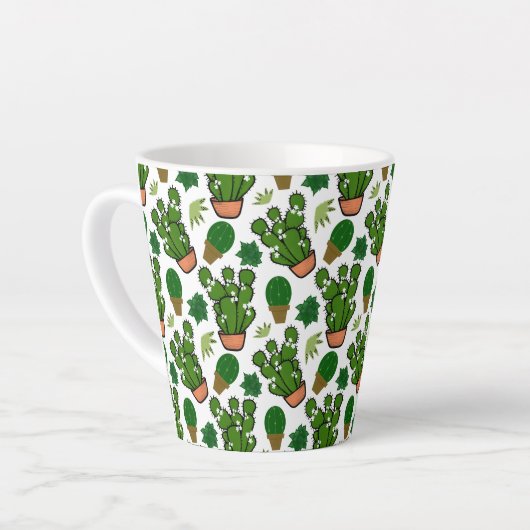 Cactus succulents milchtasse (Linke Ecke)