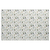 Cactus succulents & Potted Pflanze Boho Pattern Stoff (Yard (91,4 cm))