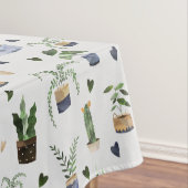 Cactus succulents & Potted Pflanze Boho Pattern Tischdecke (Beispiel)