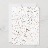 Cactus succulents Terrarium Brunch & Bubbly Shower Einladung (Rückseite)