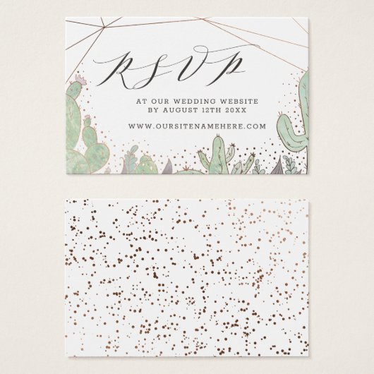 Cactus & Succulents Website UAWG Einfügen von Kart (Vorne & Hinten)