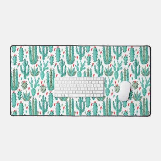 Cactus succules hercculed schreibtischunterlage (Tastatur & Maus)