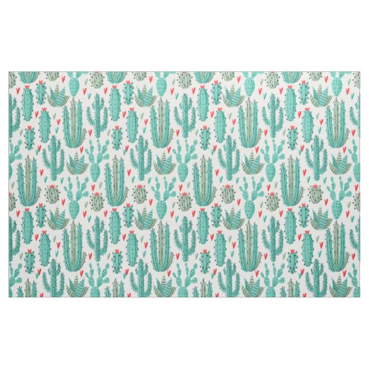 Cactus succules hercculed stoff (Yard (91,4 cm))