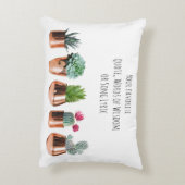 Cactus succules Ihr Lieblingsangebot, Song Dekokissen (Rückseite(Vertikal))