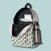 Cactus sukculent Pattern Bedruckter Rucksack