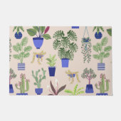 Cactus sukculent Pattern Fußmatte (Vorderseite)