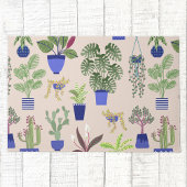 Cactus sukculent Pattern Fußmatte