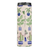 Cactus sukculent Pattern Thermosbecher (Rückseite)