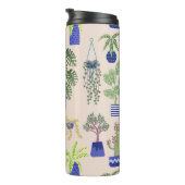 Cactus sukculent Pattern Thermosbecher (Nach rechts gedreht)