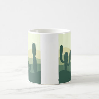 cactus, sun and desert coffee mug kaffeetasse