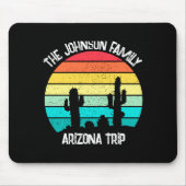 Cactus Sunset Arizona Desert Trip Womens Mousepad (Vorne)