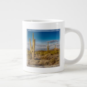 Cactus Sunset in Arizona Jumbo-Tasse