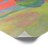 Cactus Sunset Poster (Ecke)