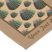 Cactus Table Runner - Optionale Personalisierung Kurzer Tischläufer (Ecke)