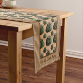 Cactus Table Runner - Optionale Personalisierung Kurzer Tischläufer (Beispiel)