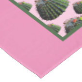 Cactus tablecloth - Fakultative Personalisierung Tischdecke (Schrägansicht)