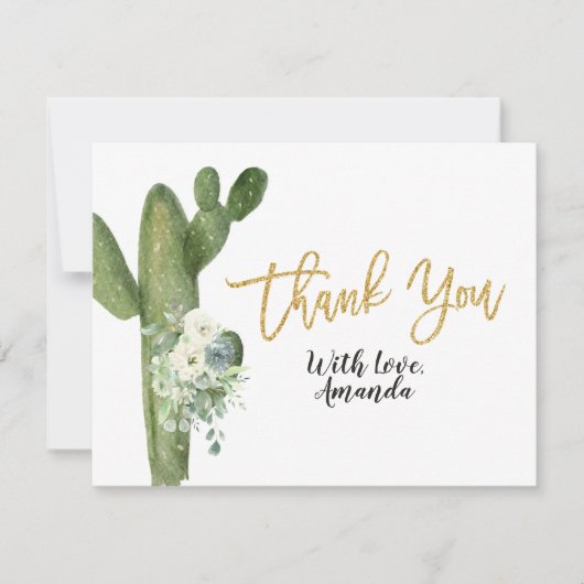 Cactus Taco 'bout Liebe Paare Danke Karte (Vorderseite)