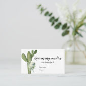 Cactus Taco über Liebe schätzt wie viele Kanadier Begleitkarte (Stehend Vorderseite)