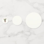 Cactus Theme Brautparty Personalisiert Konfetti (Rückseiten)