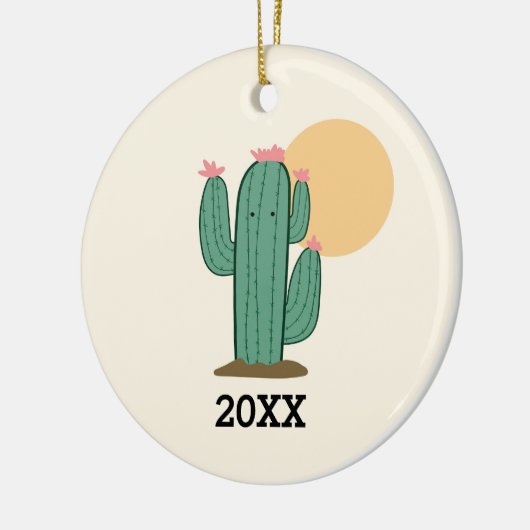 Cactus Themed Ornament (Links)
