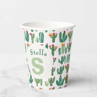 Cactus themed Southwest Charm Paper Cup Pappbecher