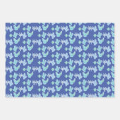 Cactus Themed Succulent Pastel Gift Wrapping Paper Geschenkpapier Set (Vorderseite 2)