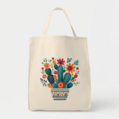 Cactus Tote Bag Tragetasche (Vorne)