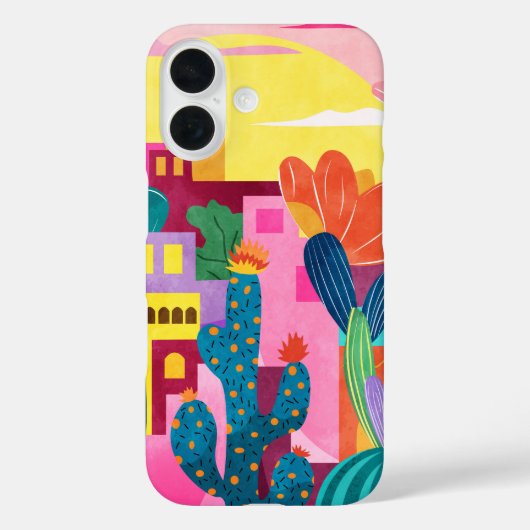Cactus Town Case-Mate iPhone Hülle (Rückseite)