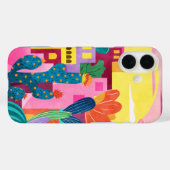 Cactus Town Case-Mate iPhone Hülle (Rückseite (Horizontal))