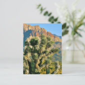 Cactus Tree Postkarte (Stehend Vorderseite)