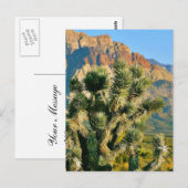 Cactus Tree Postkarte (Vorne/Hinten)