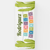 Cactus und Papel Picado Garland Texas Banner (Vertikal)