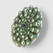 Cactus wall clock runde wanduhr (Winkel)