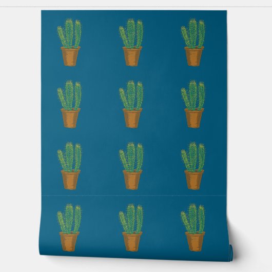 Cactus Wallpaper Tapete (Abrollen)