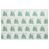 Cactus watercolor cacti Blume Blumenwüste Stoff (Yard (91,4 cm))
