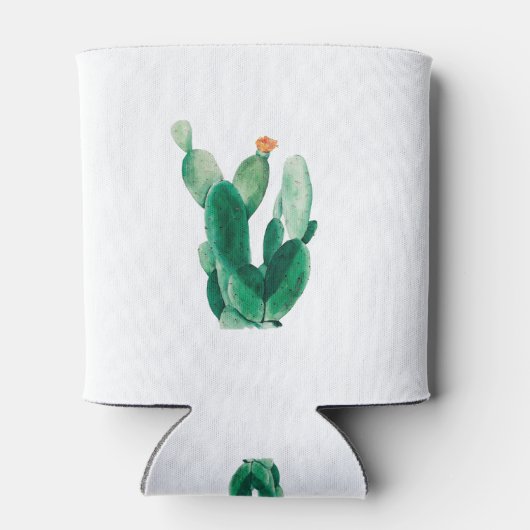 Cactus watercolor dosenkühler (Rückseite)