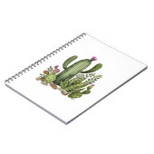 Cactus watercolor notizblock (Linke Seite)