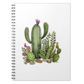 Cactus watercolor notizblock (Vorderseite)