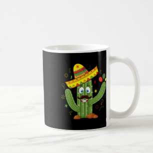 Cactus Wearing Sombrero Mexican Fiesta Cinco De Ma Kaffeetasse