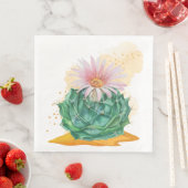 Cactus Wedding Serviette (Beispiel)