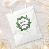 Cactus Wedding: Willkommen Geschenktütchen (Ausgeschnitten)