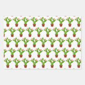 Cactus Wrapping Paper Set Geschenkpapier Set (Vorderseite)