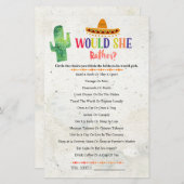 CACTUS würde eher Brautparty spielen (Vorne/Hinten)