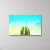 Cactus Zen Canvas Print Leinwanddruck (Vorderseite)