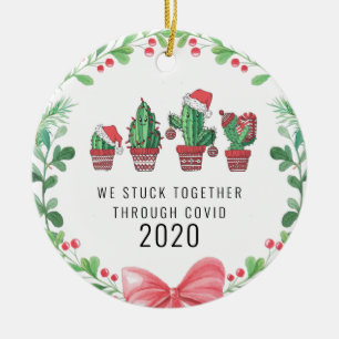 Cactus   Zusammenstecken Funny 2020 Gedenkfeier Keramik Ornament