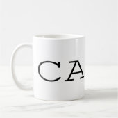 cad-Affe 2 Kaffeetasse (Links)